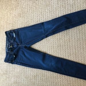 American Eagle Dark Wash Jeggings (6 Regular)
